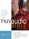 TNIV Audio Bible: Complete Bible